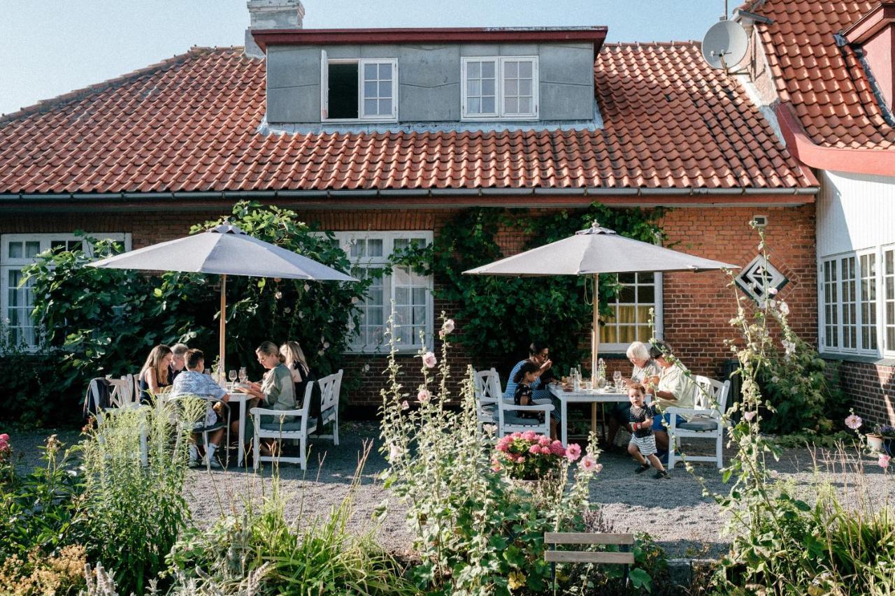 Langebjerg Pension & Spisested Allinge-Sandvig Dış mekan fotoğraf